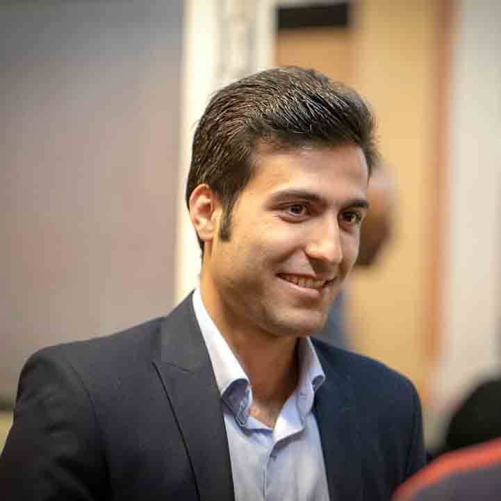 Portrait of Mohammad Bayat
